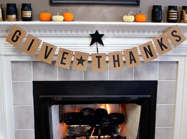 Brown Paper Twine Banner