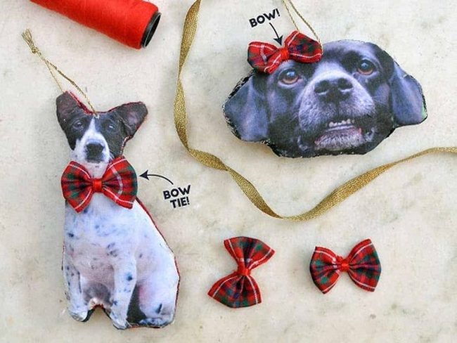 Wool Felt Dog Ornaments