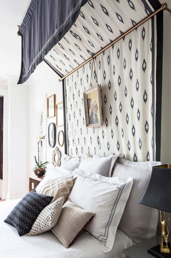 Fabric Canopy Bedroom Statement