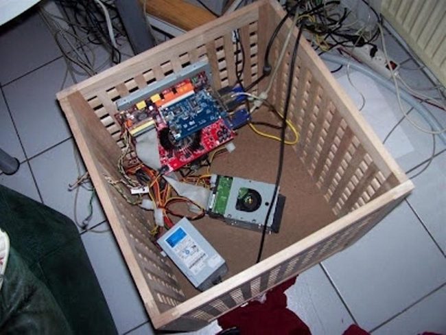 Red And Blue Circuit Boards Unpacked