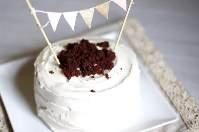White Chocolate Silk With Dark Crumbs