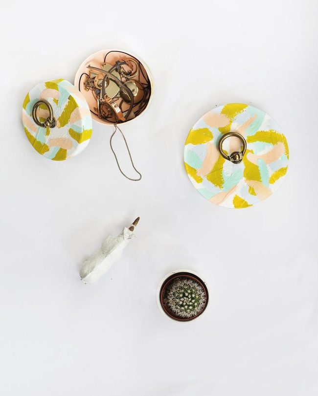 Colorful Abstract Storage Containers
