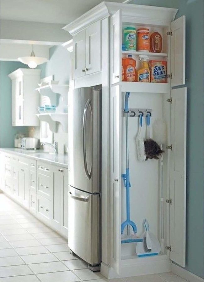 Vertical Kitchen Cabinet Organization System