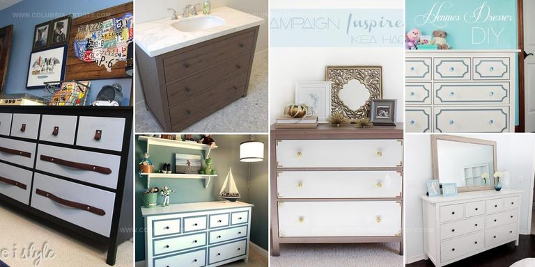 3074803 DIY IKEA Hemnes Dresser Hacks