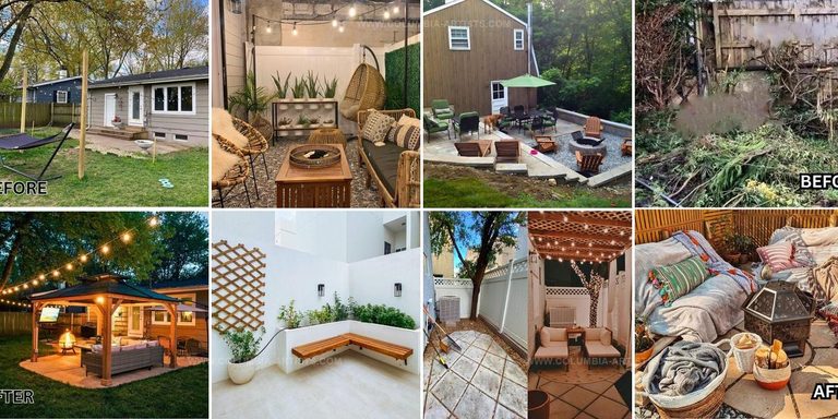6075601 Simple DIY Backyard Patio Makeover