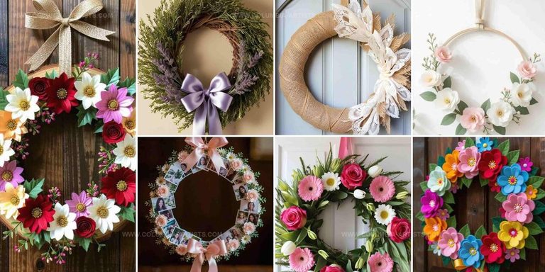 9532156 Best Mothers Day Wreath Craft Ideas
