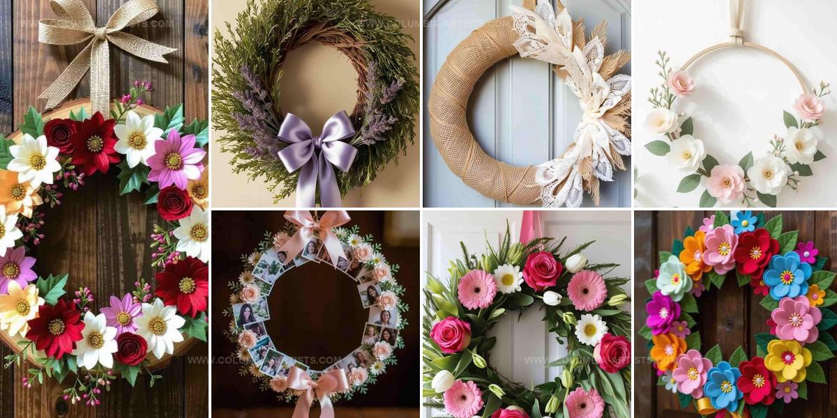 9532156 Best Mothers Day Wreath Craft Ideas