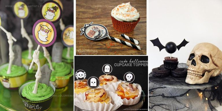7387682 DIY Halloween Cupcake Toppers