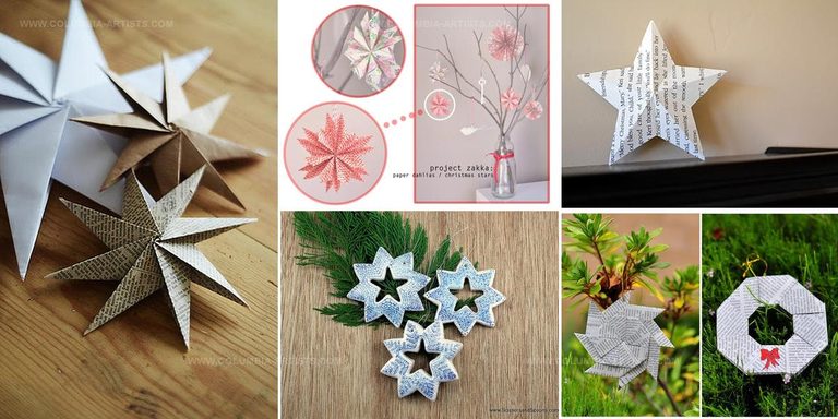 1089675 DIY Christmas Star Ornament Ideas