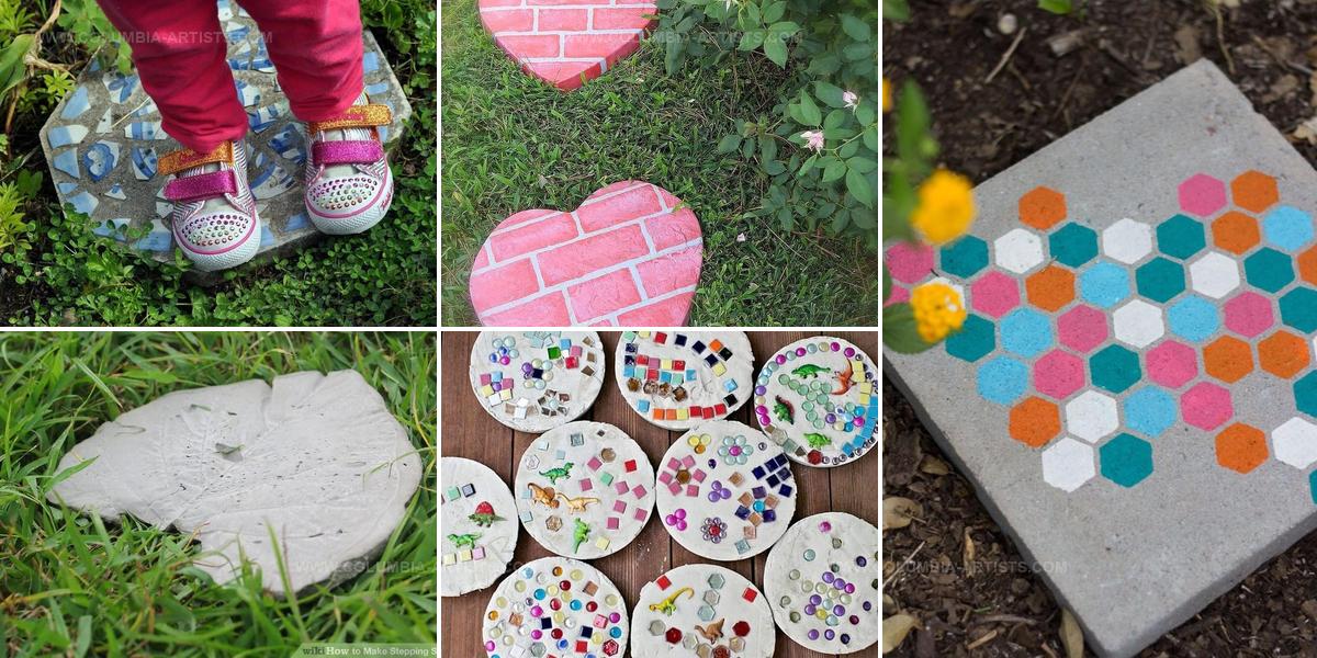 1020415 DIY Garden Stepping Stones