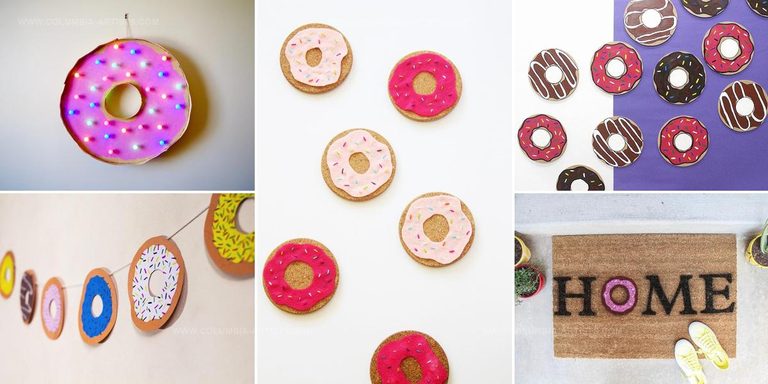 1176004 Cute DIY Donut Decor Ideas