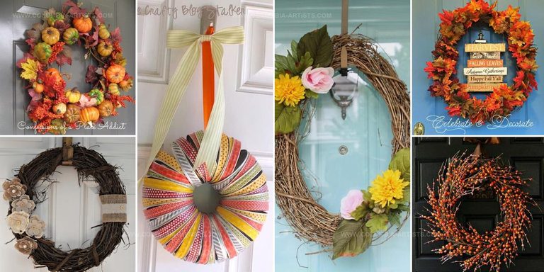 5774144 Festive DIY Fall Wreath Ideas