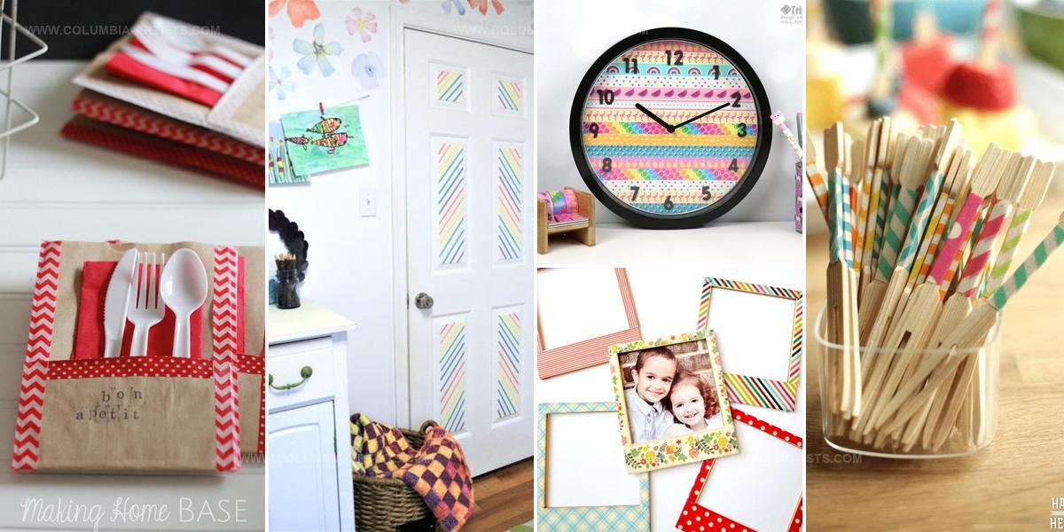 2320424 DIY Washi Tape Crafts For Summer