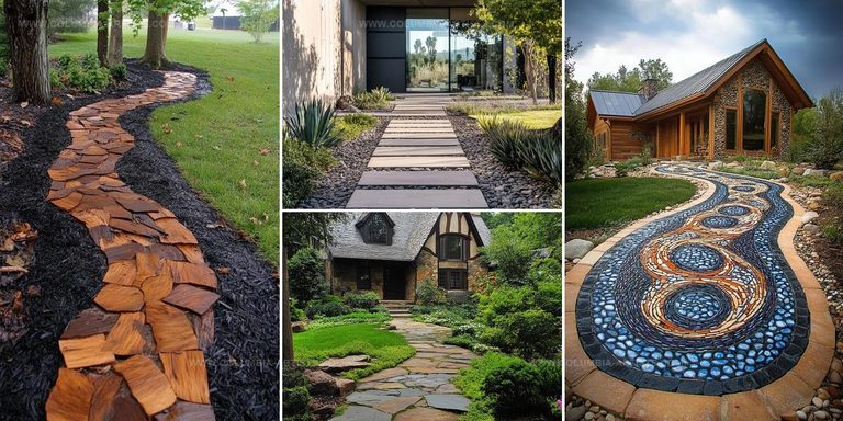 9352311 Budget-Friendly DIY Walkway Ideas