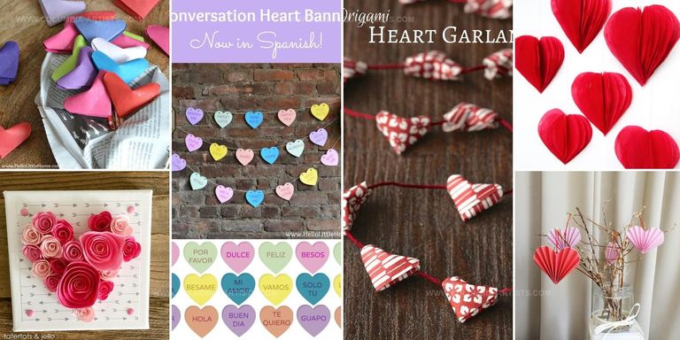 5597496 DIY Valentines Day Paper Decorations