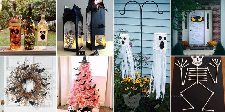 9232042 Upcycled Halloween Decorating Crafts