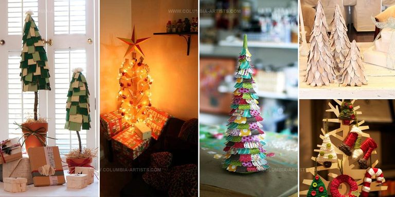 5799940 DIY Cardboard Christmas Trees
