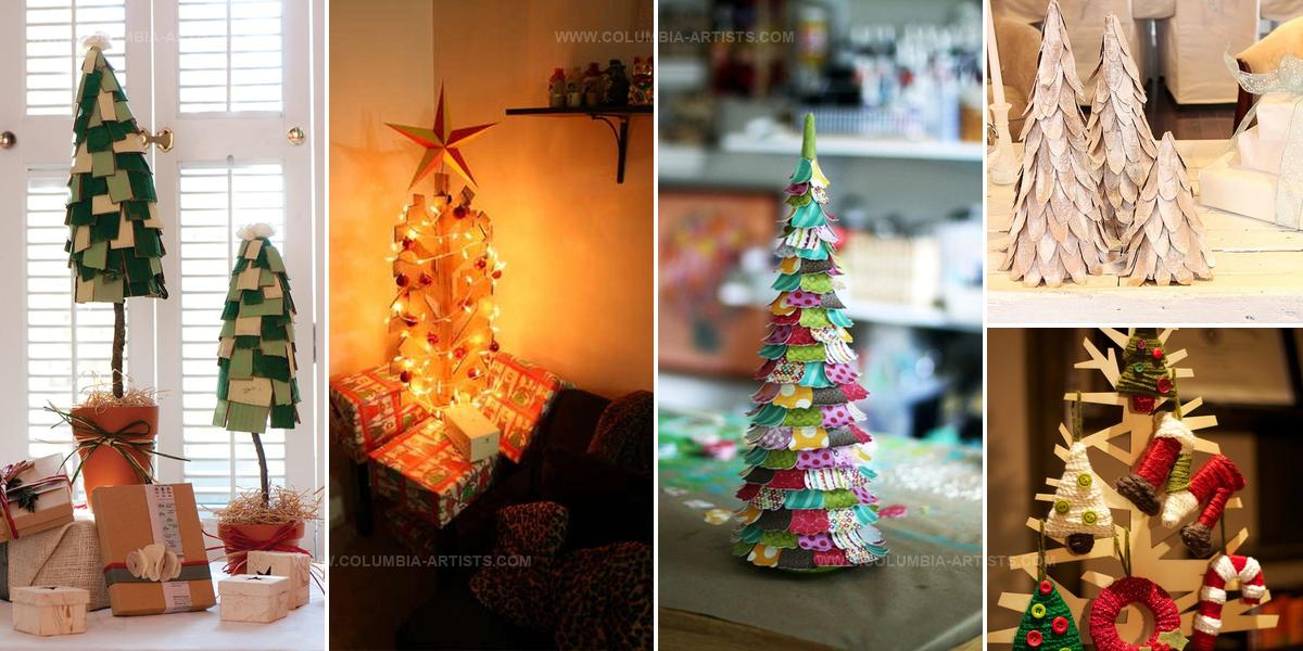 5799940 DIY Cardboard Christmas Trees