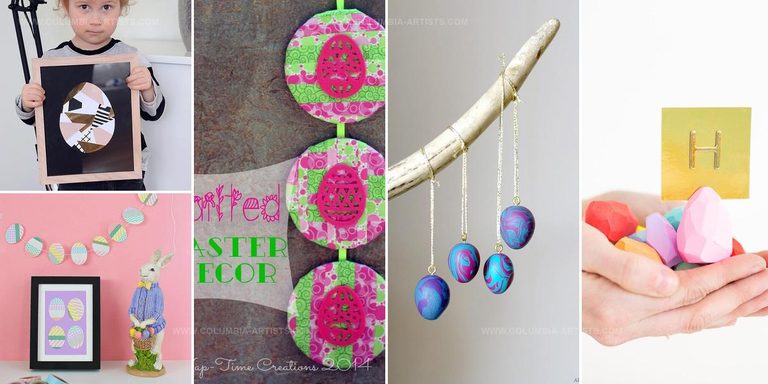 9589118 DIY Egg Shaped Easter Decorations