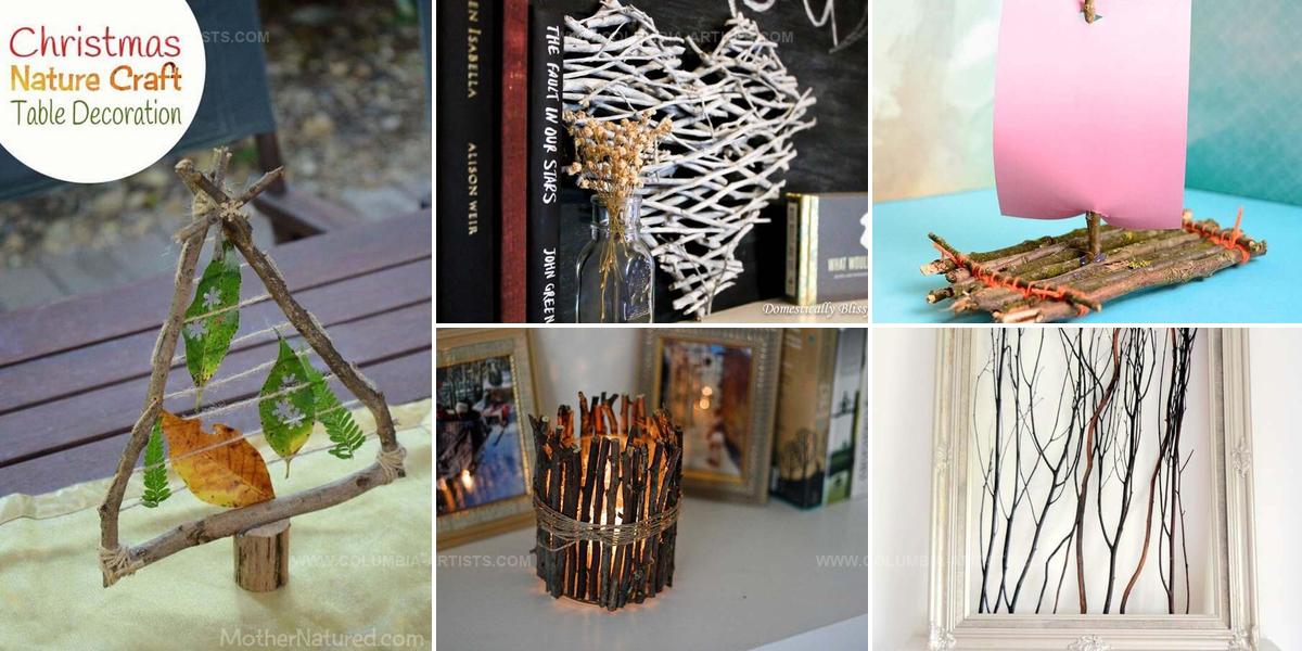 8759421 DIY Stick And Twig Decor Ideas