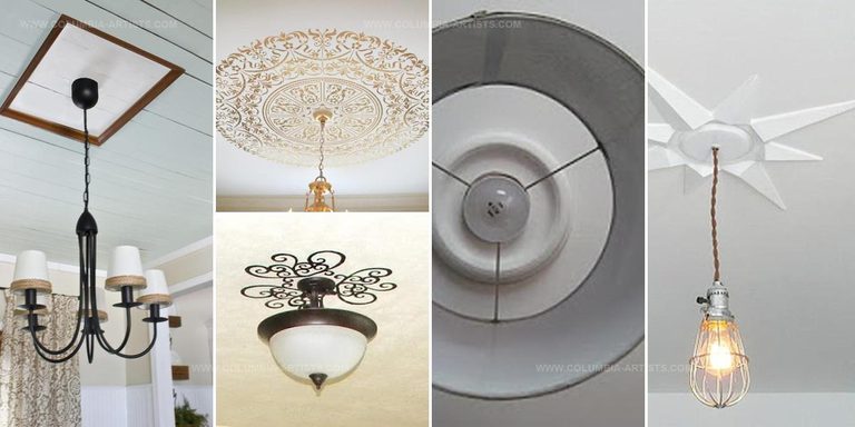 9834635 Easy DIY Ceiling Medallion Ideas