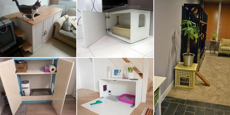 7692993 DIY IKEA Kitty Litter Box Hacks