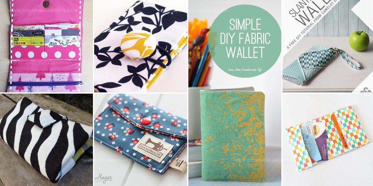 2351892 DIY Fabric Wallet Ideas