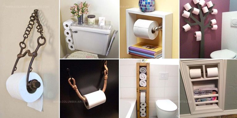 3738778 DIY Toilet Paper Holder Ideas
