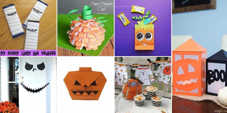 4919913 Easy Halloween Paper Craft Ideas