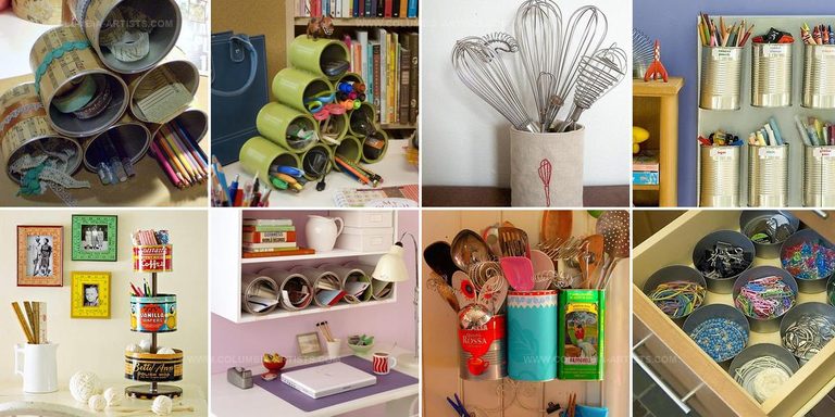2029691 Tin Can Organizer Ideas