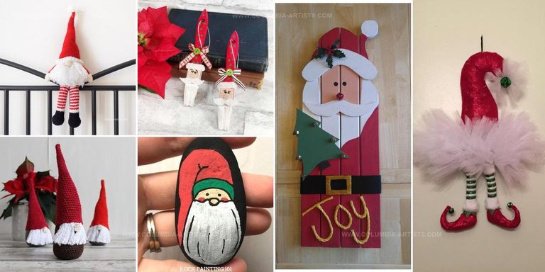 9486665 DIY Santa Claus Decorations