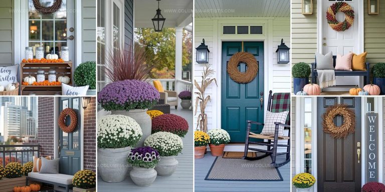 9035009 Amazing Fall Porch Decor Ideas