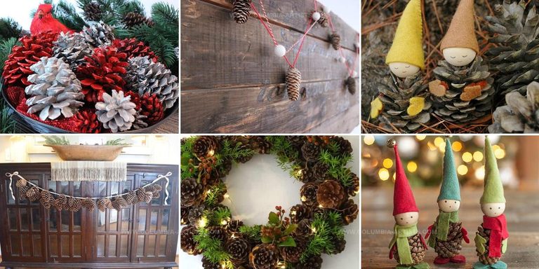 9781350 DIY Pine Cone Christmas Crafts