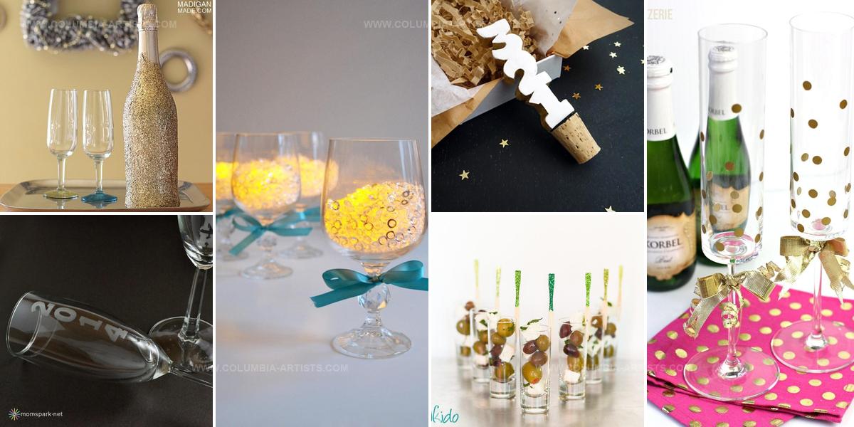 5080731 DIY New Year Party Tableware Ideas