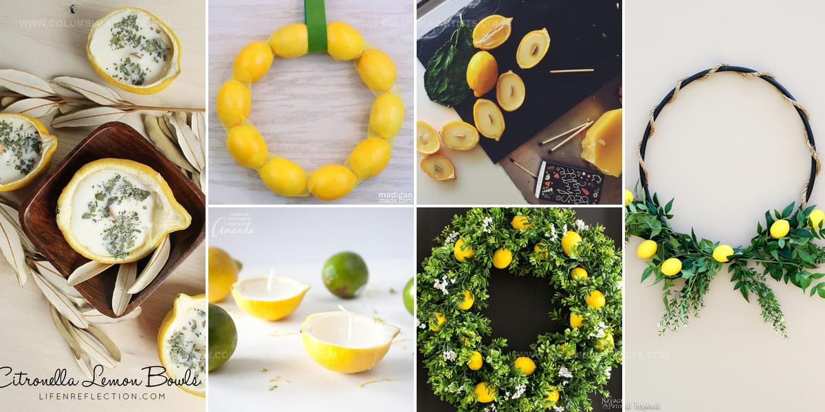 1174695 DIY Lemon Summer Crafts