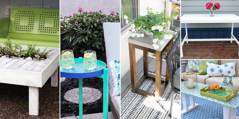 5542172 DIY Outdoor Side And Coffee Tables