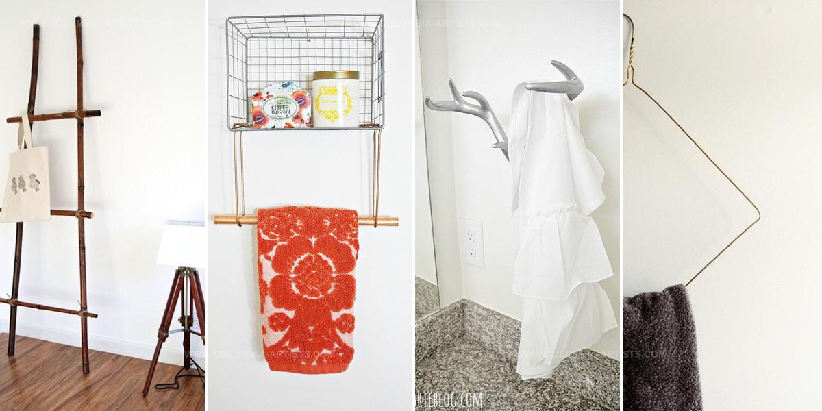 1391622 DIY Towel Hook Ideas