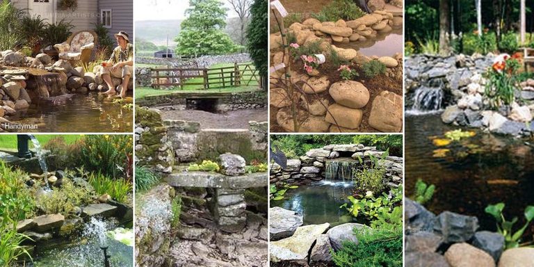 1109358 Relaxing DIY Outdoor Pond Ideas
