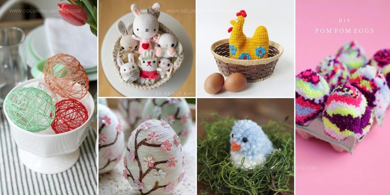 3431317 DIY Yarn Easter Crafts