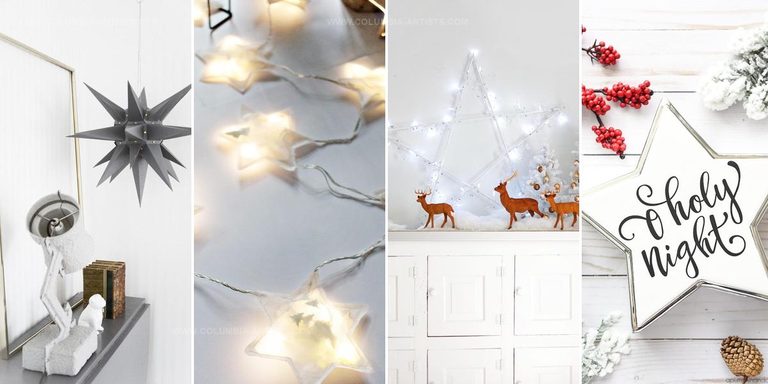 9802544 DIY Christmas Star Decorations