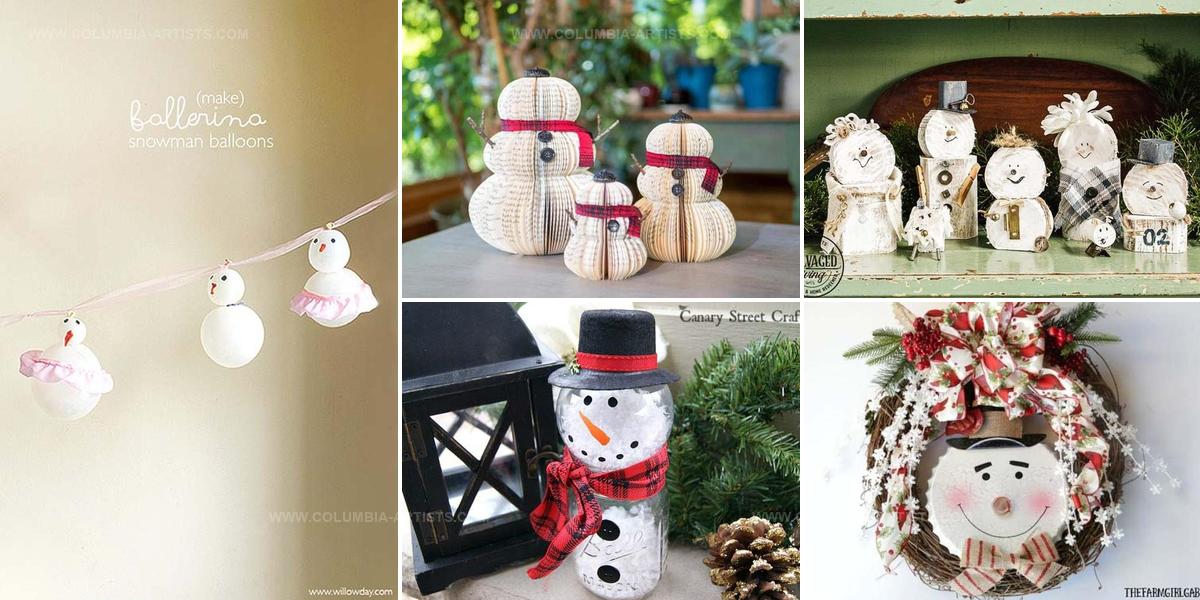 4055731 DIY Snowman Crafts
