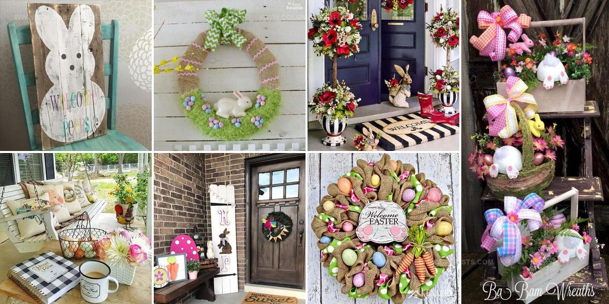 8971569 DIY Easter Porch Decorations