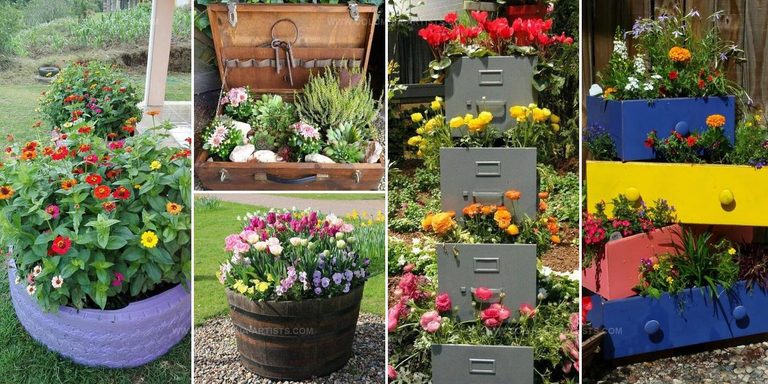9963753 Outdoor Repurposed Planters