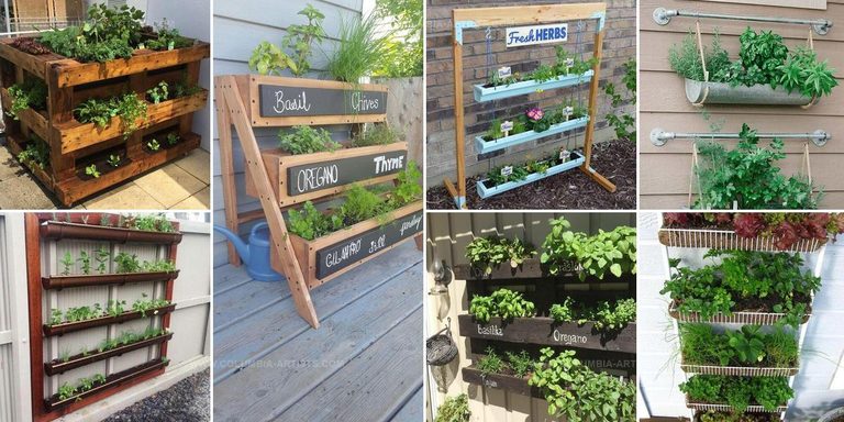 6018161 DIY Outdoor Herb Planters
