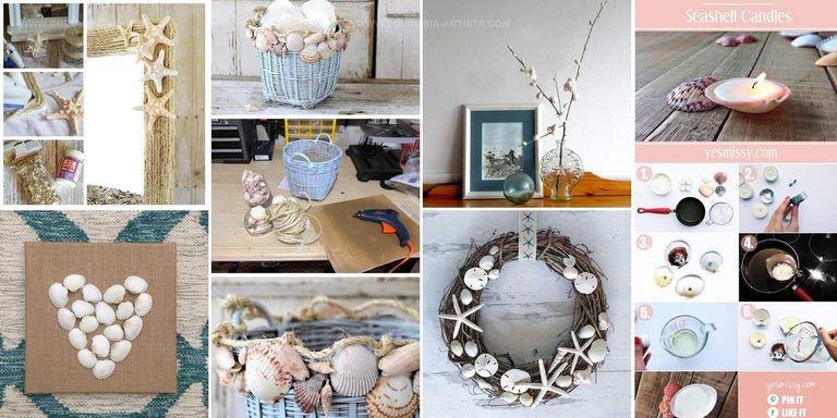 6536983 DIY Shell Projects For Beach Decor