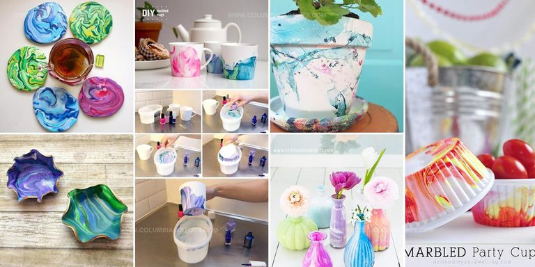 2466468 DIY Marble Home Decor Crafts