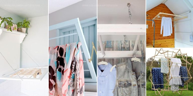 6989909 DIY Laundry Rack Ideas