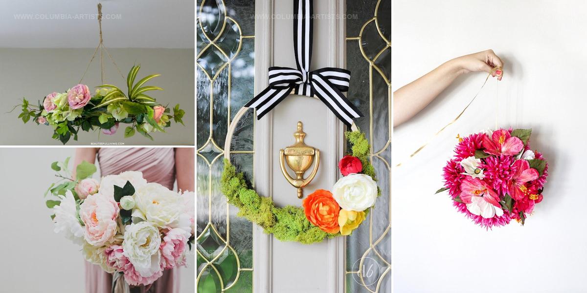 9407866 Faux Flower DIY Spring Projects