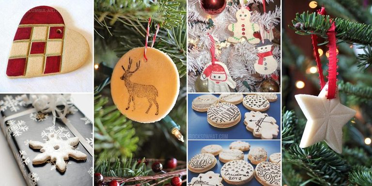 8598443 Handmade Salt Dough Christmas Ornaments