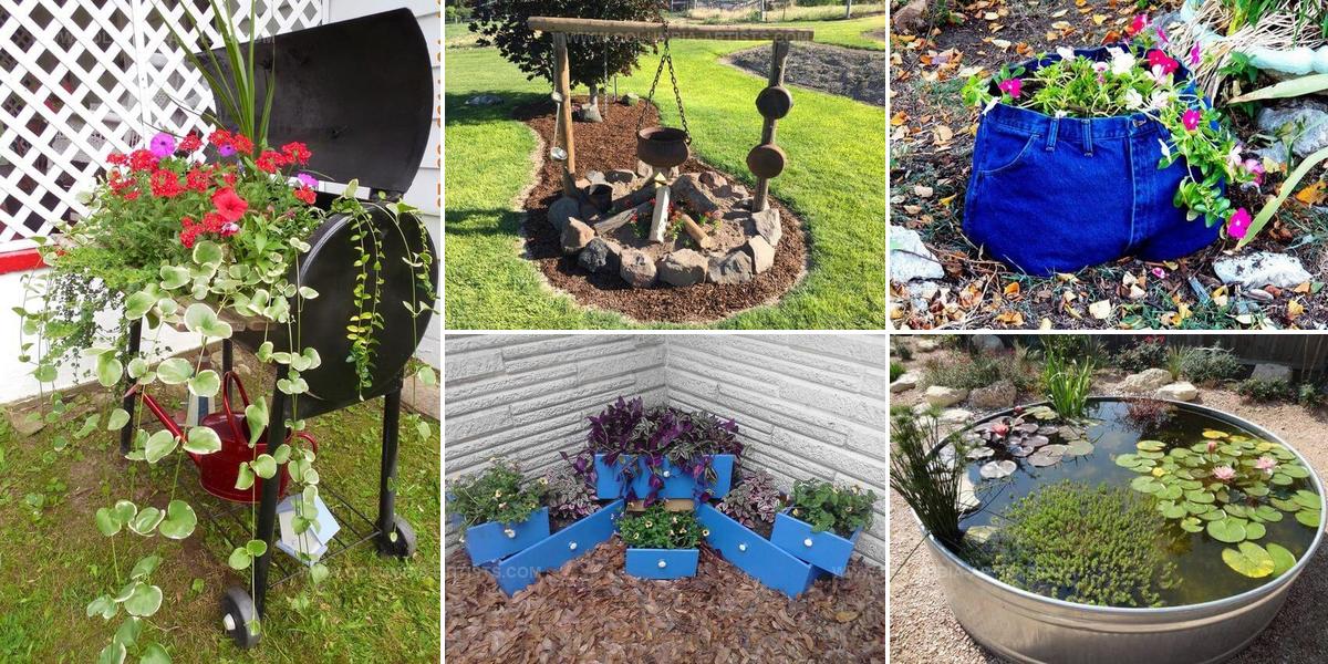 9461301 Recycled Garden Crafts